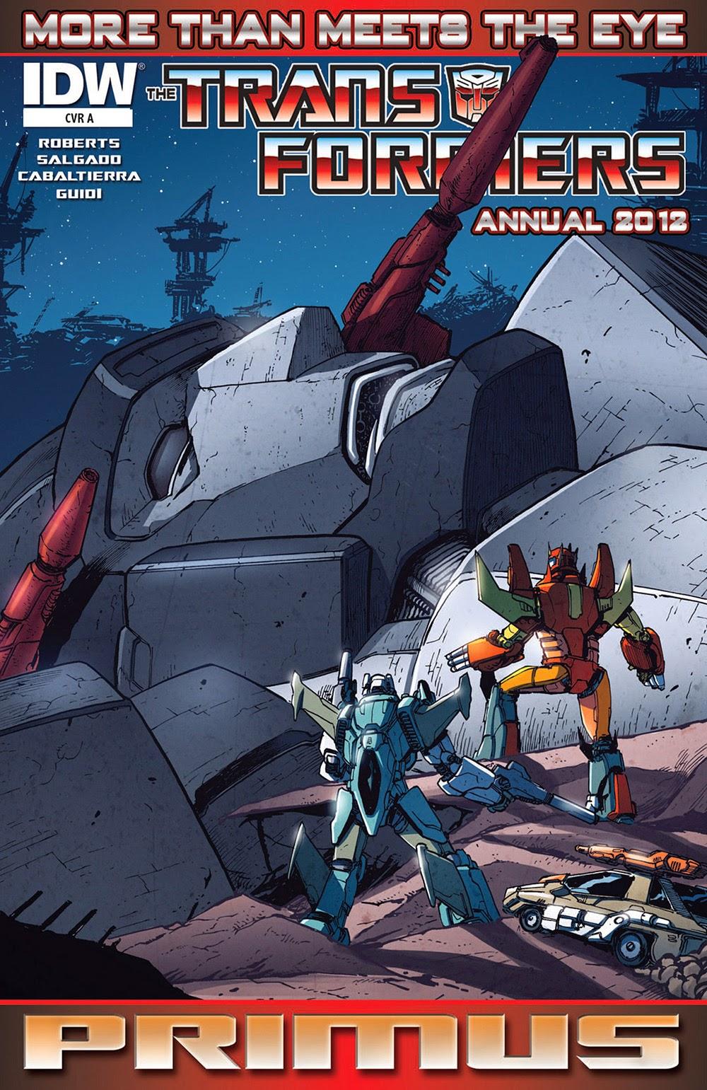 The Transformers – More Than Meets the Eye Annual 2012