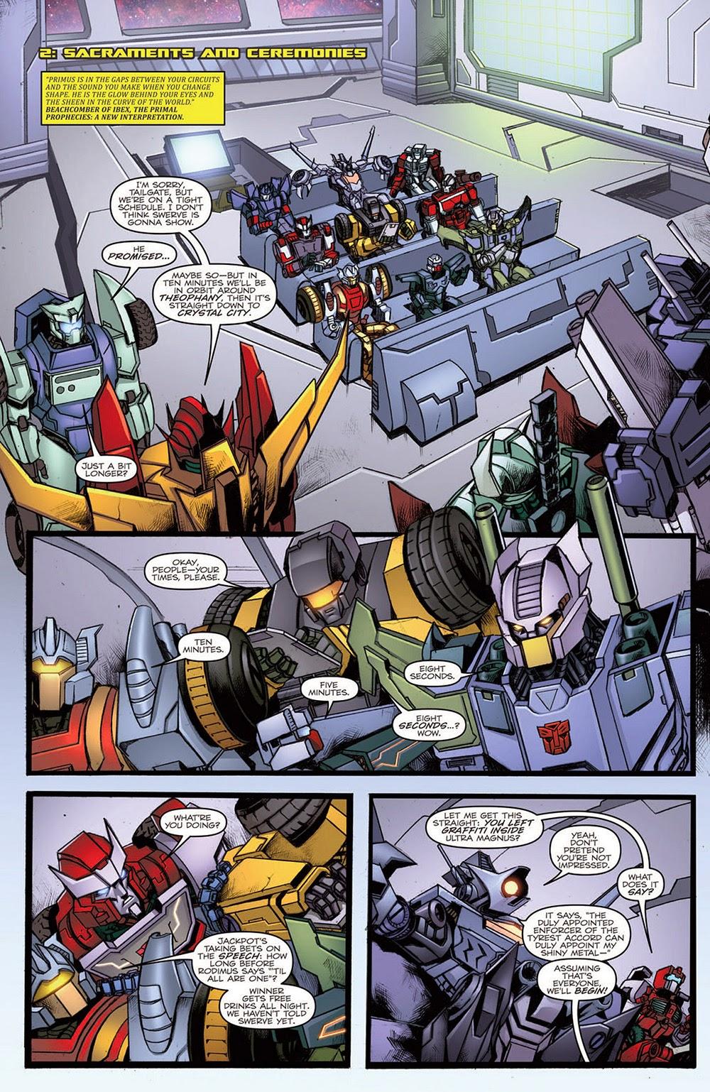 The Transformers – More Than Meets the Eye Annual 2012