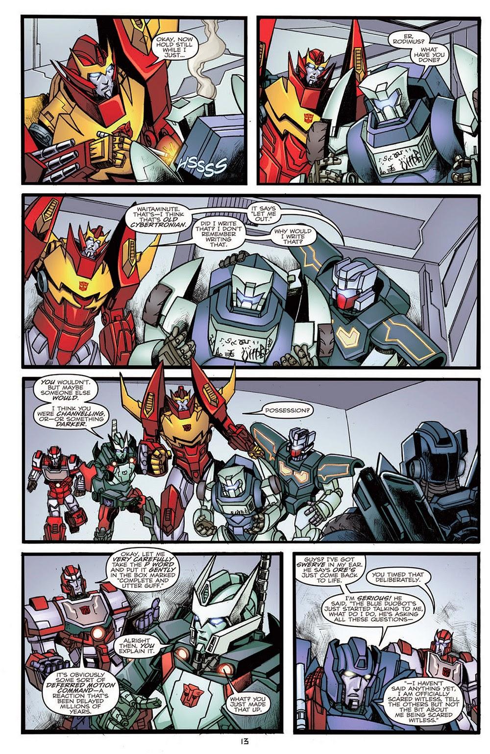 The Transformers – More Than Meets the Eye Annual 2012