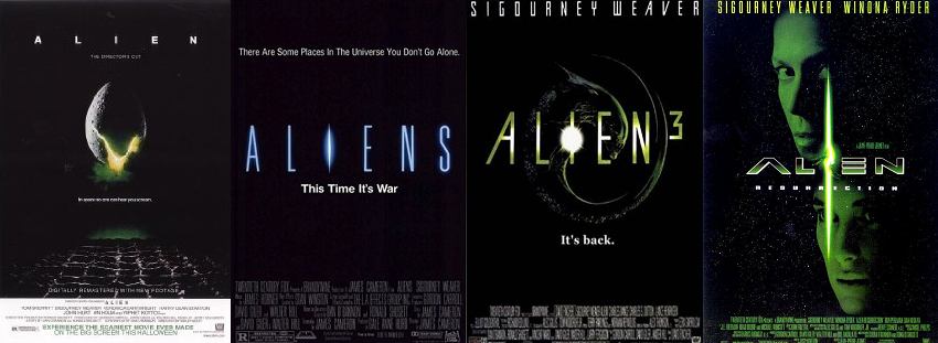 Alien Aliens Alien 3 & Alien 4