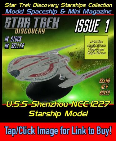 Issue 1 U.S.S. Shenzhou NCC 1227 Model (Eaglemoss)