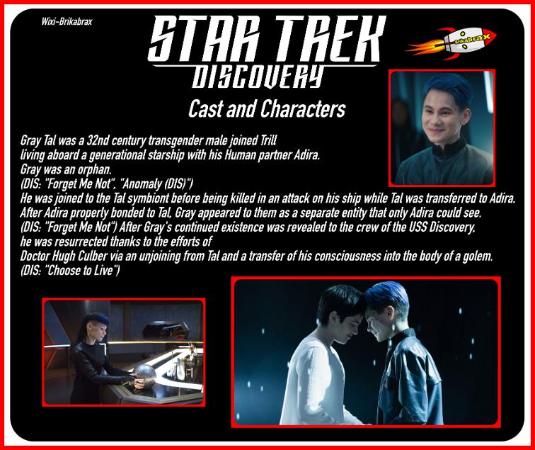 Wixi-Brikabrax Star Trek Discovery Facts 13 Gray Tal